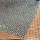 0.7mm Shining knitted car semi pu leather with nonwoven backing