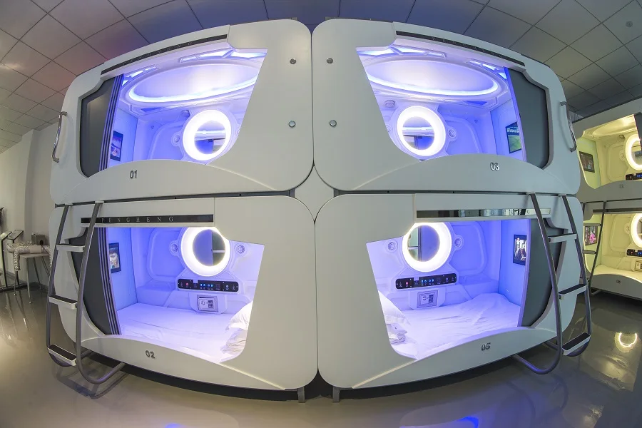 New Design School Sleeping Bed Hotel Safe Sleep Box Capsule For Sale