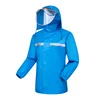 Best Selling Motorcycle Rain Suit for Men Women Waterproof Hooded Rainwear Jacket & Trouser Suit