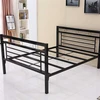 /product-detail/wholesale-super-black-queen-size-iron-tube-frame-single-bed-frames-easy-assembly-bunk-military-metal-tube-bed-60801819950.html