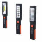 ALDI usb 充電式フレキシブル磁気ハンドランプ自動 cob 車の led コードレス検査多機能磁気作業ライト