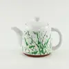 Coffee & Tea Sets Drinkware Type,Wholesale white ceramic teapot for one set,grace tea ware