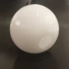 Mini Molded Blown Indoor Lighting Cover Opal White Glass Ball Lampshade