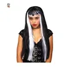 Adult Undertone Vampire Black White Halloween Witch Party Plastic Wigs HPC-0062