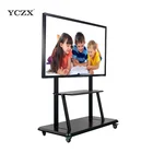 86" multi touch screen smart interactive whiteboard all in one computer for Office/school/classroom