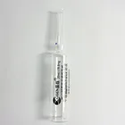 Glass ampules for injection 20ml clear customs printed glass ampoules