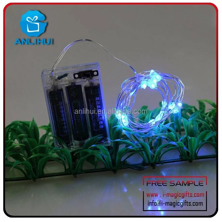 promotional led gift string lights diamond shaped candles