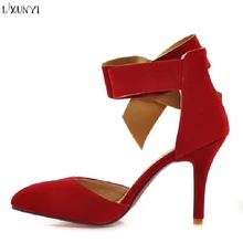 LXUNYI 2018 fashion women pumps women high heel shoes ladies shoes