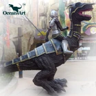 OAC0072 Theme Park garden statues fiberglass Dinosaur