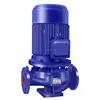 Inline pipe booster circulation pump