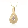 necklace-00334 fashion jewelry made in china gold long chain pendant necklace