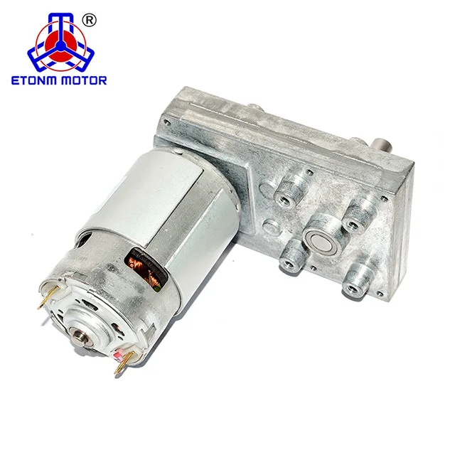 100kg.cm 24V 12V flat gearbox motor for car wiper