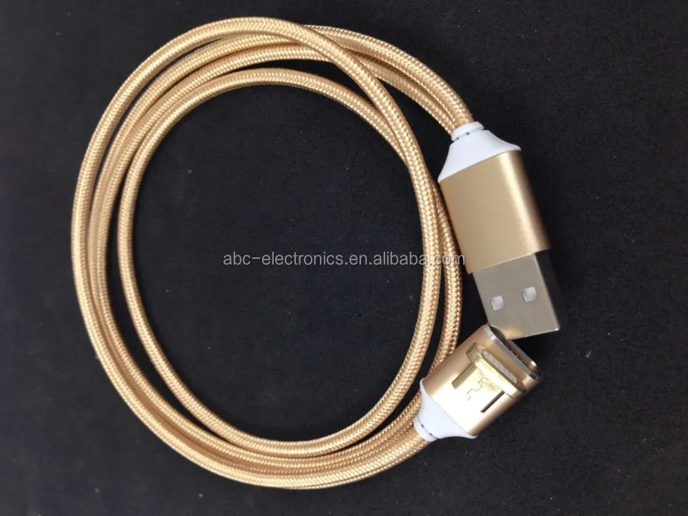 Ultra strong magnetic usb cable braided charger cord with high-end gift package oem - ANKUX.COM