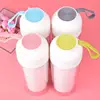 HT100205 Double-insulated heat-proof double wall Water Bottles simple plastic cup Students readily portable creative glass cup