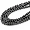 Wholesale Round Shape 4mm-12mm Black Onyx Loose Strand Bead For Jewelry Making