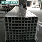 Sgs Passed Frp Manufacturer ISO9001 SGS Passed Hangzhou High Strength FRP Rectangular Tubes