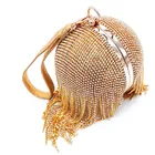 MOQ 1PCS Fashion crystal clutch bag high quality bridal clutch bag