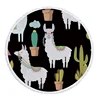 Various Designs Available Cute Animal Alpaca Pattern Advertising Logo Printed Adult Beach Towels