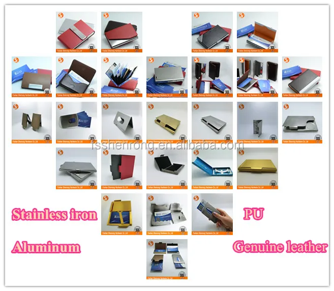 keychain promotional pu soft leather name card holder