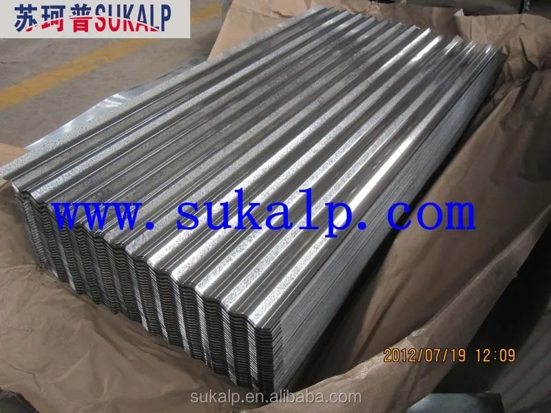 4x8 Galvanized Corrugated Steel Sheet - Buy Corrugated Sheet Metal ...