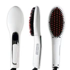 Professional LCD Display Fast Hair Straightener Comb Electric Smooth Hair Straight Brush for Salon Hair Styling tools