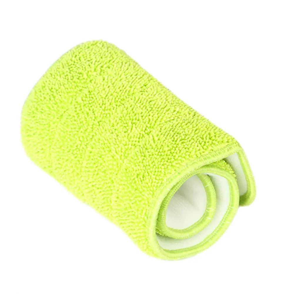 3 Colors Replacement Microfiber Washable Mophead Wet and Dry Cleaning Mop Pads Fit Flat Spray Mops Household Cleaning Tools