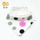 Super Soft Baby Waterproof Bib with Organic Cotton Material