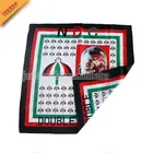 Wholesale Custom Paisley Flower Print Square Scarf Silk Satin Multifunction Headwear Bandana