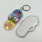 China Professional Mini Slipper Cheap Custom Acrylic Keychains