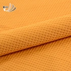 Made in China wholesale customized waffle 100% polyester knit jersey fabric