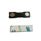 Amazing Quality Reusable Plastic 2 Magnets Magnetic Badge Name Tag