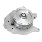 aluminum inspection military dust robot 600:1 ratio spur pinion gear set with mount plate