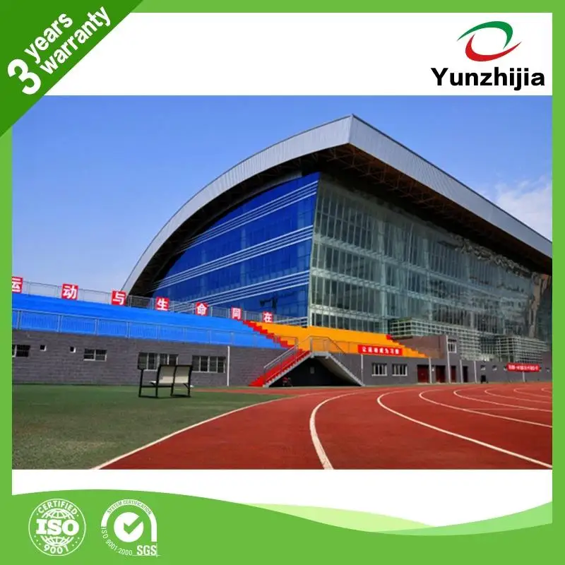 Professional synthetic rubber running track with high quality