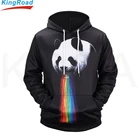 100% polyester sublimation cool hoodies men