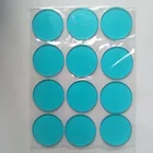 QB21 blue optical glass filter coated filter