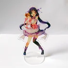 Acrylic Anime Stand Figure Charm Decoration, Custom Acrylic Anime Standee Keychains