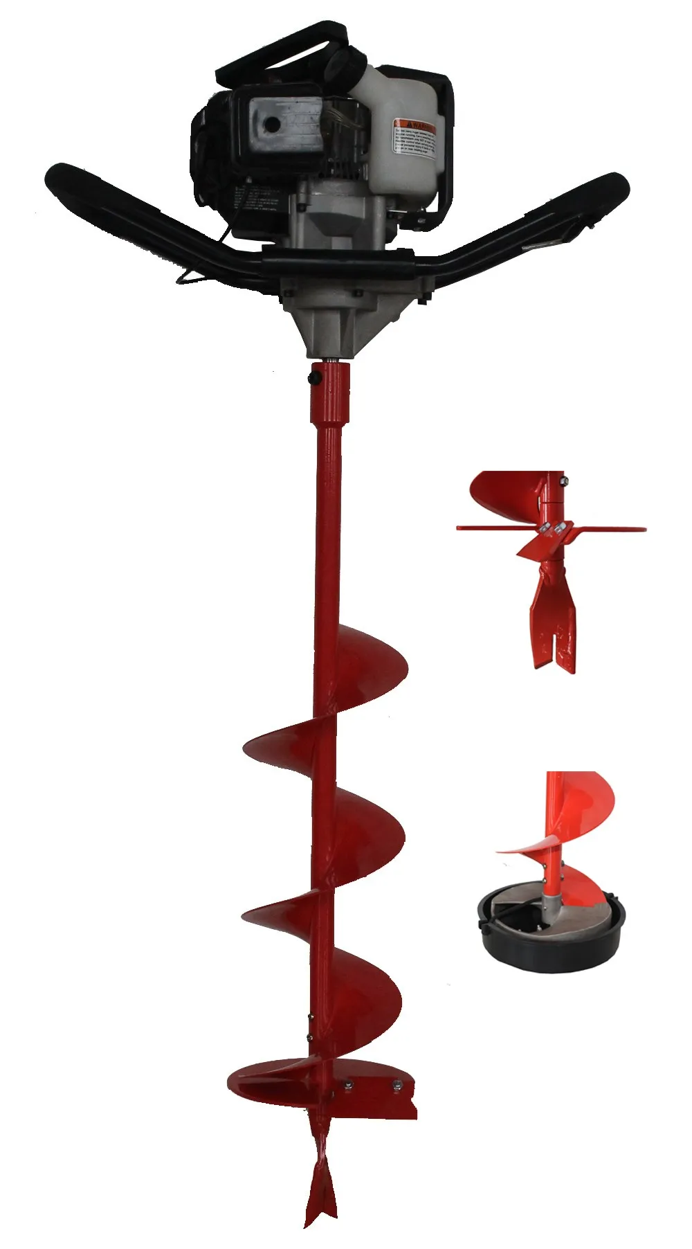 Thunderbay! Y43z08 Power Head One Man Post Hole Digger Manual Earth