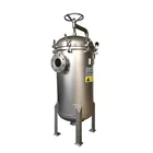Stainless Steel 304 316L Multi Bag Liquid Filter Housing for Water Filtration