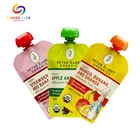 BPA Free Plastic Food Pouch Bags With Spout