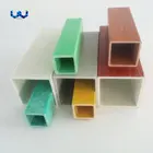 Polyester Resin Fiberglass/Frp/Grp Rectangular Tube/Pipe