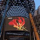 High resolution P4 video wall projector screen outdoor large led matrix display