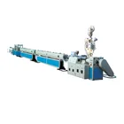 PE PPR cold and hot water supply plastic pipe making machine