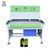 automatic pvc baking machine for label keychain patch glove