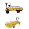25km/h Electric Trolley Platform Wagon Cart/2m Length Electric Cargo Goods Carrier With Battery