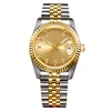 High Quality Business 24 K Gold Stainless Steel Custom Mens Watches
