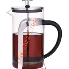 Custom 350Ml Portable Eco-Friendly French Handmade Glass Travel Premium Coffee Press Outdoor