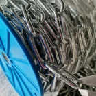 Welded Long Link Chain galvanized link chain with the plastic reel
