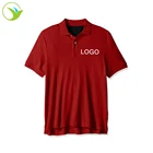Eco Friendly Custom New Style Work Uniform Men 95% Cotton And 5% Spandex Polo Shirts For Men