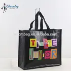 Carrier Recyclable OPP Laminated PP Woven Carrier Bag