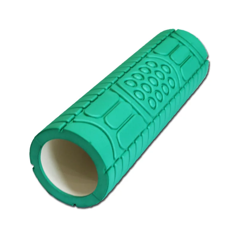 Massage roller 18" for quick post-workout recovery time tetured foam roller for yoga eercise